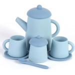 Tea Set Silicone - Blue 4pc Set